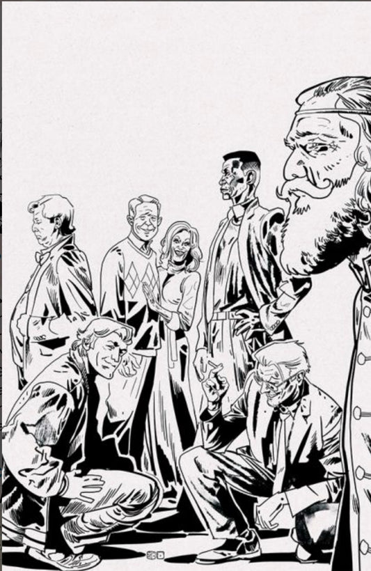 Exquisite Corpses #2 CVR T 2nd Printing Michael Walsh B&W