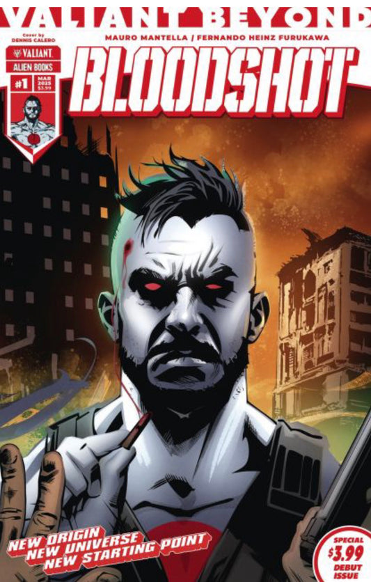 Valiant Beyond: Bloodshot #1 CVR C Dennis Calero Connecting