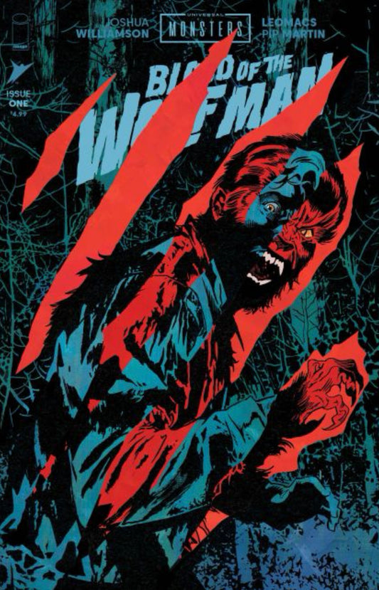 Universal Monsters: Blood of the Wolf Man #1 CVR I Michael Walsh Die Cut Foil Reveal