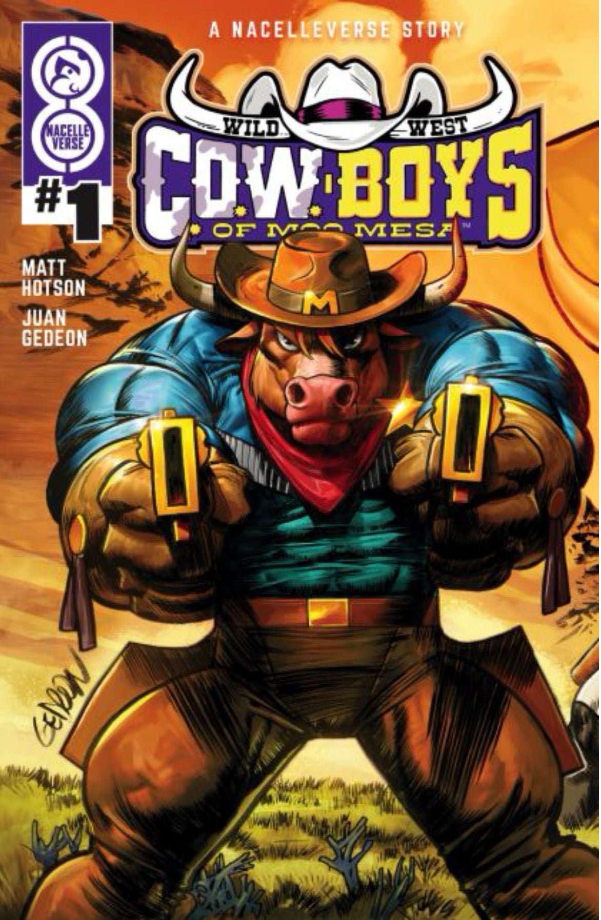Wild West C.O.W.-Boys of Moo Mesa #1 CVR A Juan Gedeon