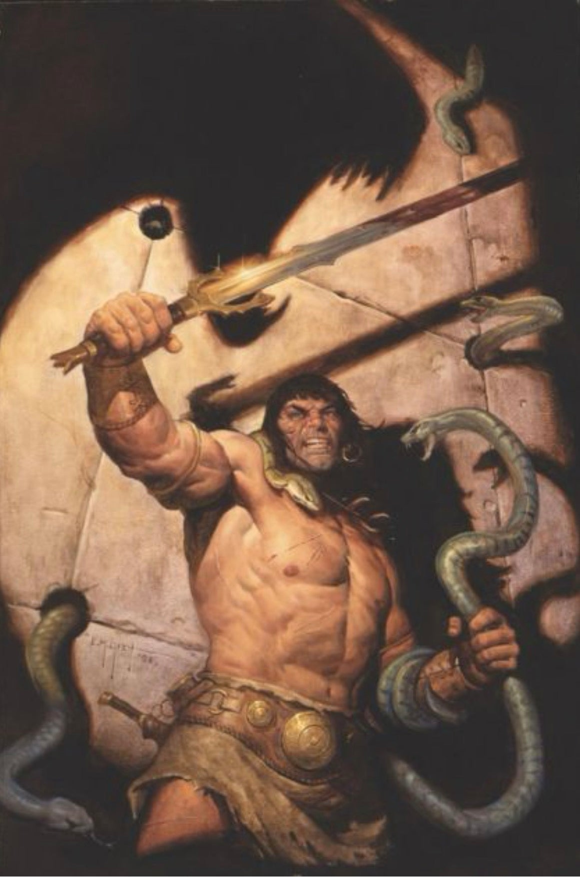 Conan The Barbarian: Scourge Of The Serpent #2 CVR F E.M. Gist