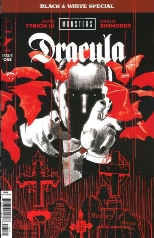 Universal Monsters: Dracula Black & White Special #1 CVR B Mark Chiarello