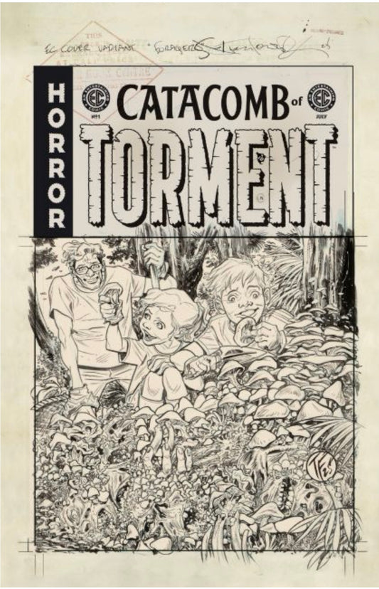 Catacomb of Torment #1 CVR F Tom Fowler B&w Artist Edition 1:20