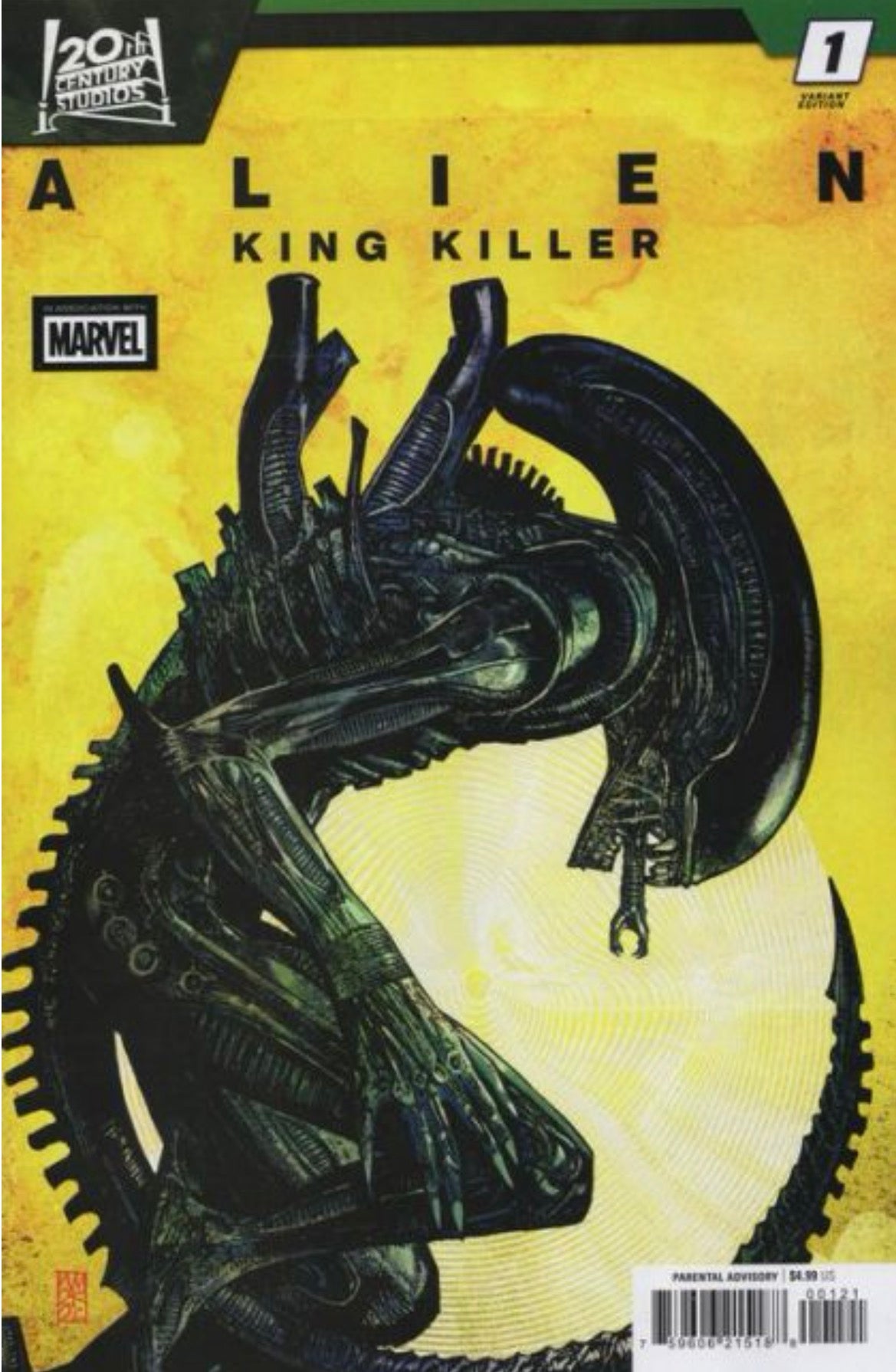 Alien: King Killer #1 CVR B Alex Maleev