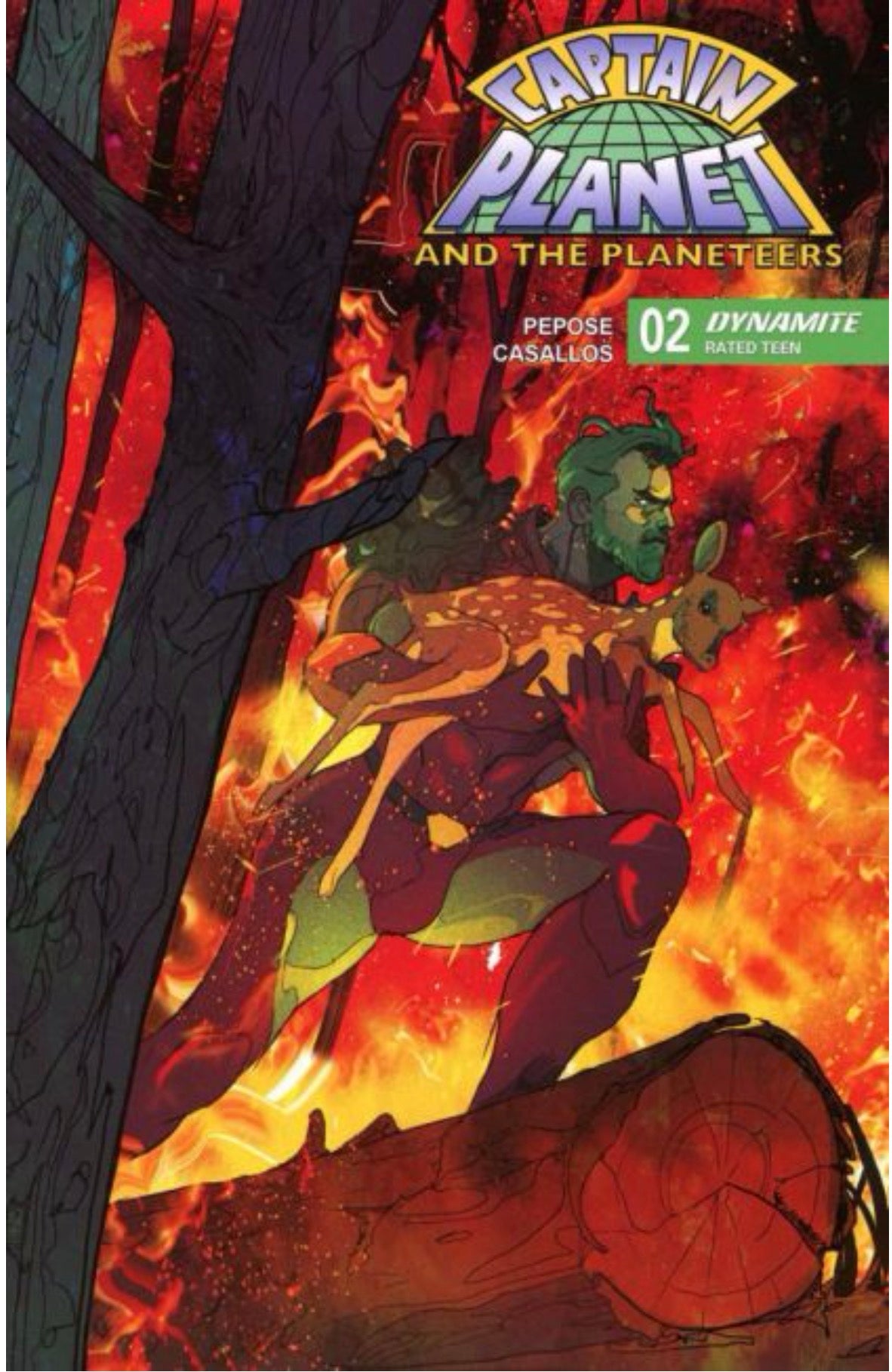 Captain Planet #2 CVR C Christian Ward
