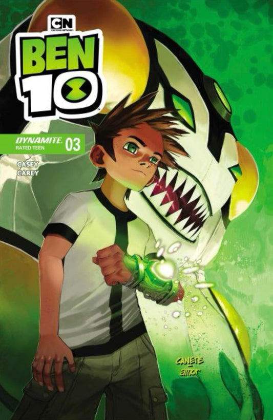 BEN 10 #3 CVR Q ERIC CANETE FOIL 1:7