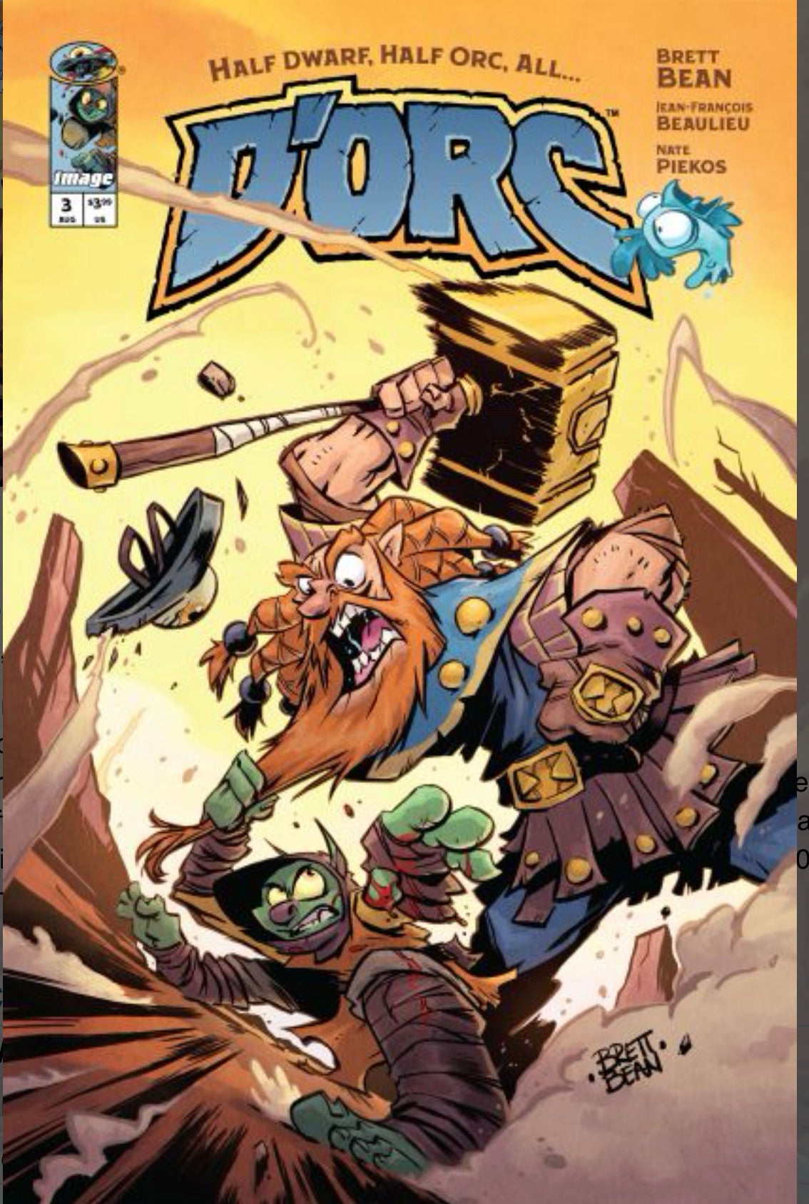 D'Orc #4 CVR A Brett Bean