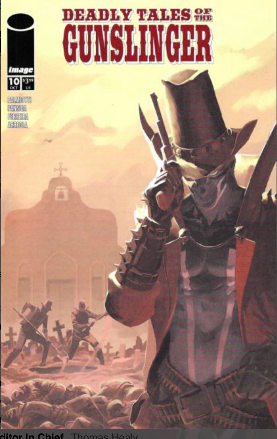 Deadly Tales of the Gunslinger Spawn #10 CVR C Marco Failla Corrected