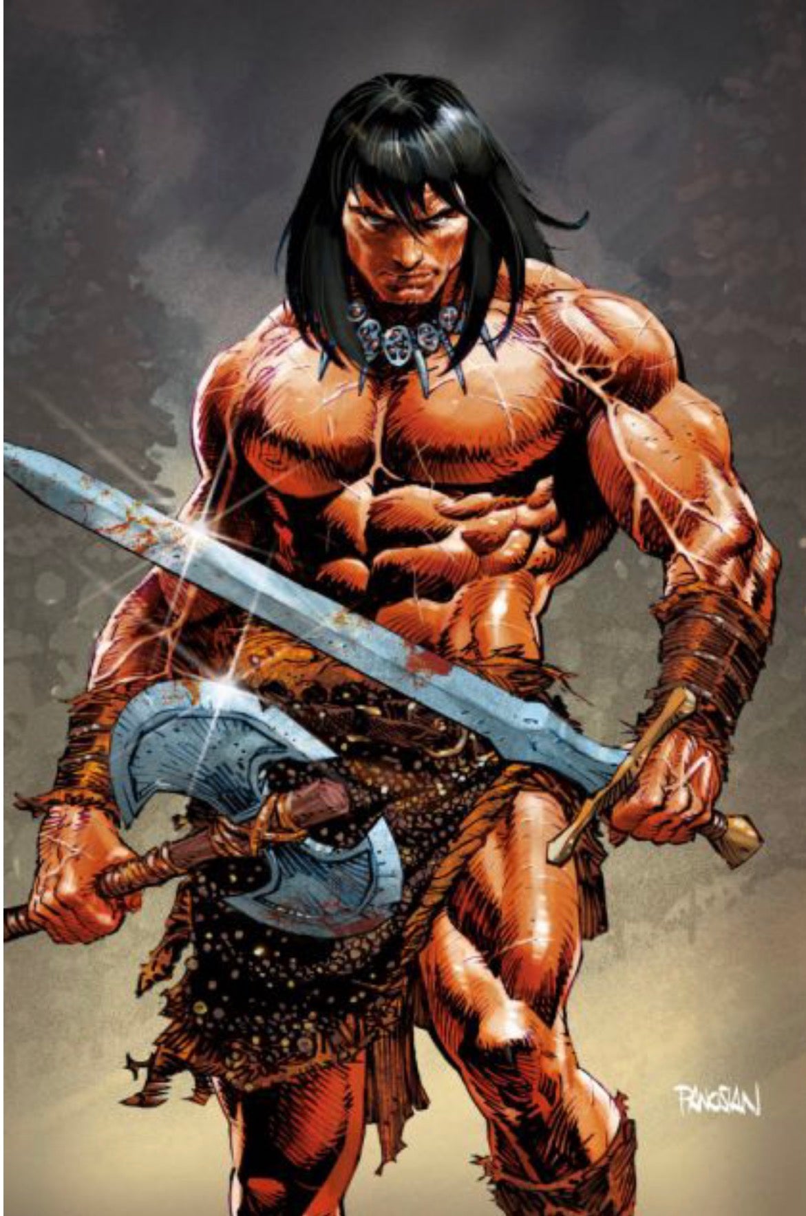 Conan the Barbarian (Titan Comics) #21 CVR F Dan Panosian Foil Virgin