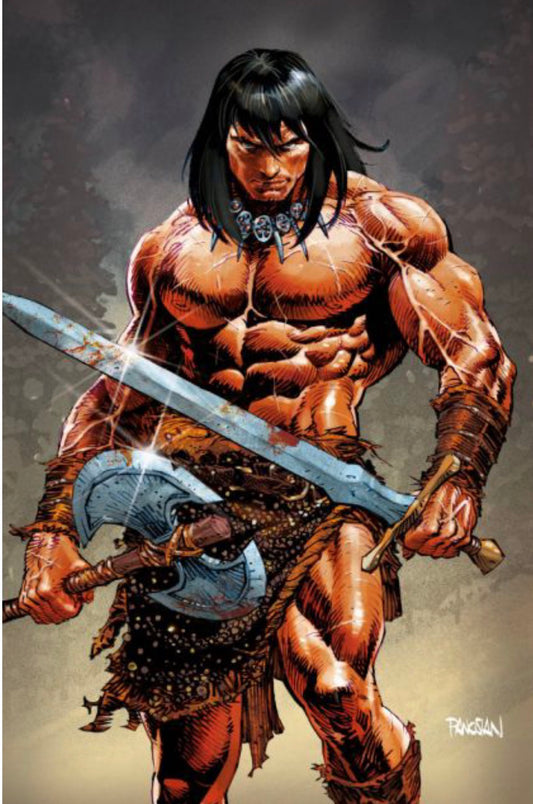 Conan the Barbarian (Titan Comics) #21 CVR F Dan Panosian Foil Virgin