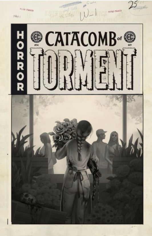 Catacomb of Torment #4 CVR D Reiko Murakami B&W 1:20