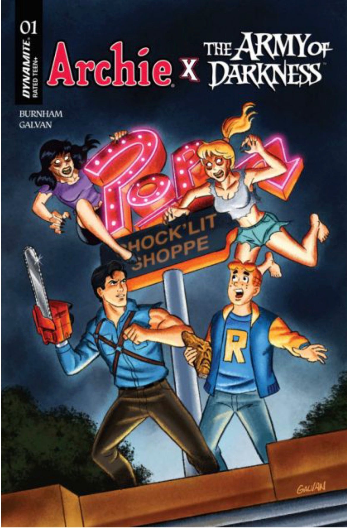 Archie x The Army of Darkness #1 CVR B Bill Galvan