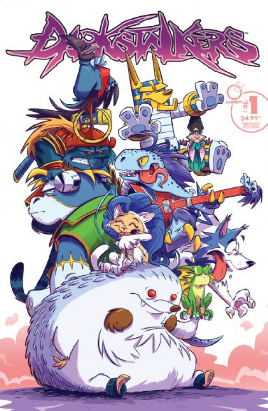 Darkstalkers X Street Fighter: Blood Throne #1 CVR C Dax Gordine