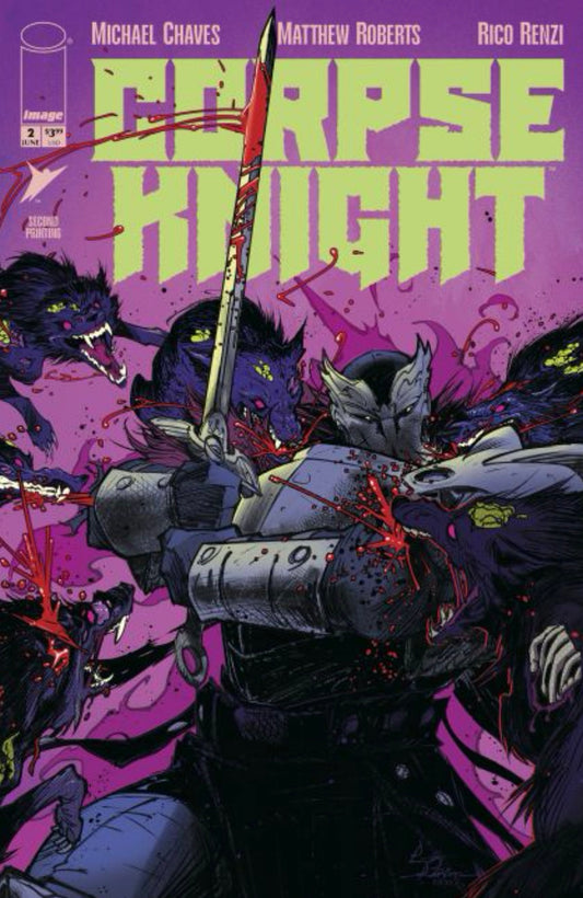 Corpse Knight #2 CVR F Matthew Roberts 2nd Printing