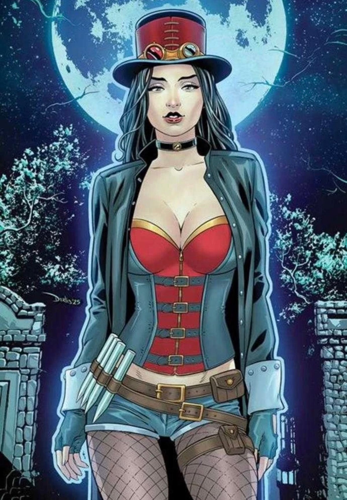 VAN HELSING THRONE OF BLOOD (ONE SHOT) CVR D DERLIS SANTACRUZ