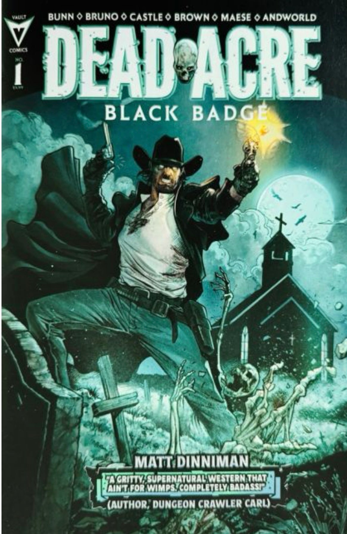 Dead Acre: Black Badge #1 CVR A Riley Brown