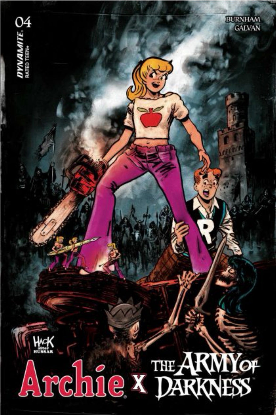 Archie x The Army of Darkness #4 CVR L Robert Hack Betty