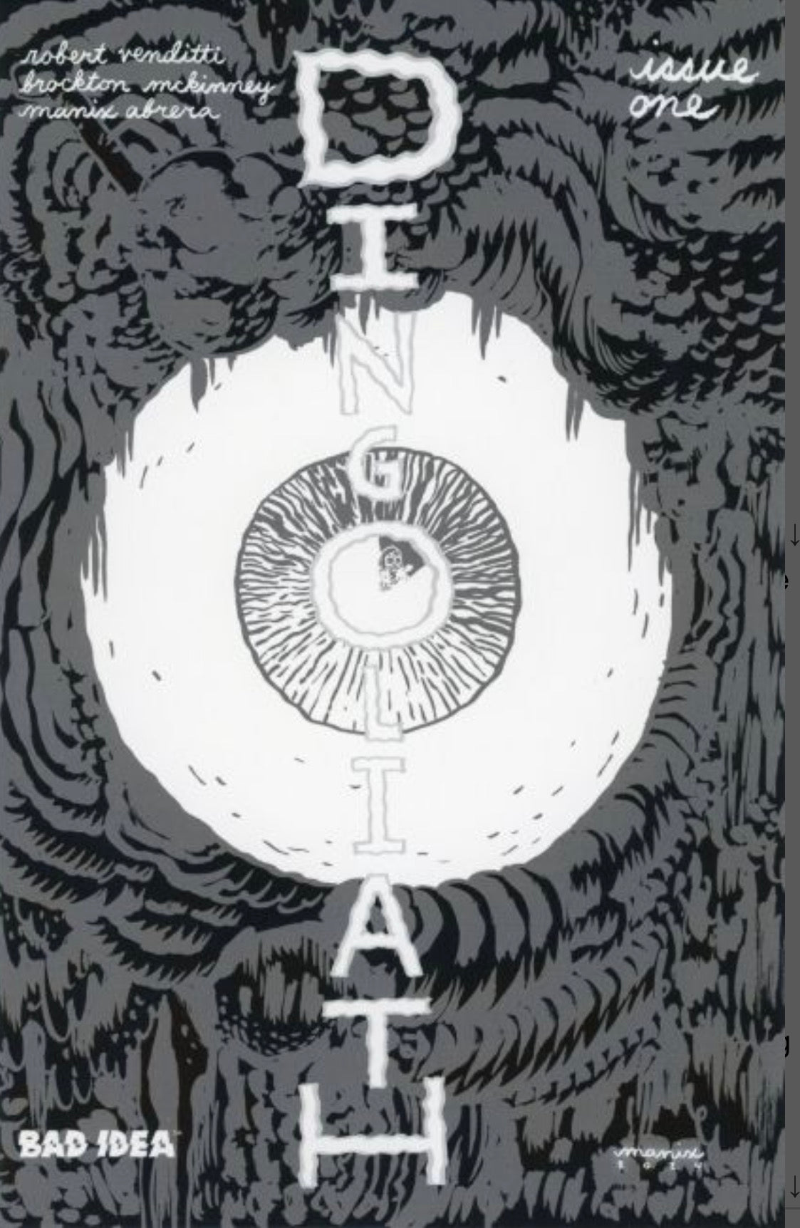 Dingoliath #1 CVR F Manix Abrera Glow-In-The-Dark