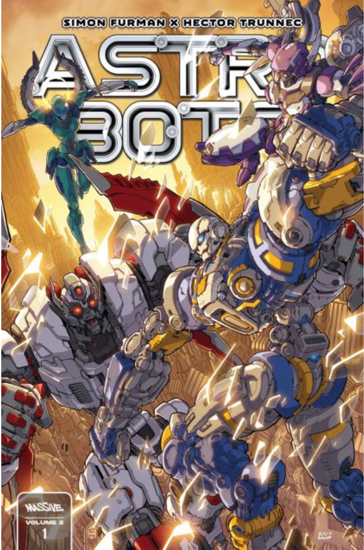 Astrobots, Vol. 2 #1 CVR B Don Figueroa