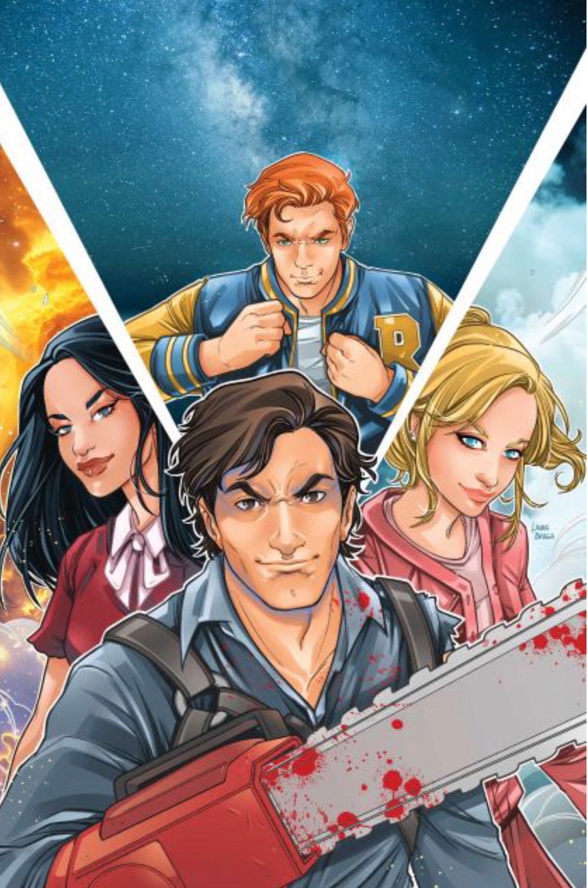 Archie x The Army of Darkness #5 CVR I Laura Braga Virgin 1:15