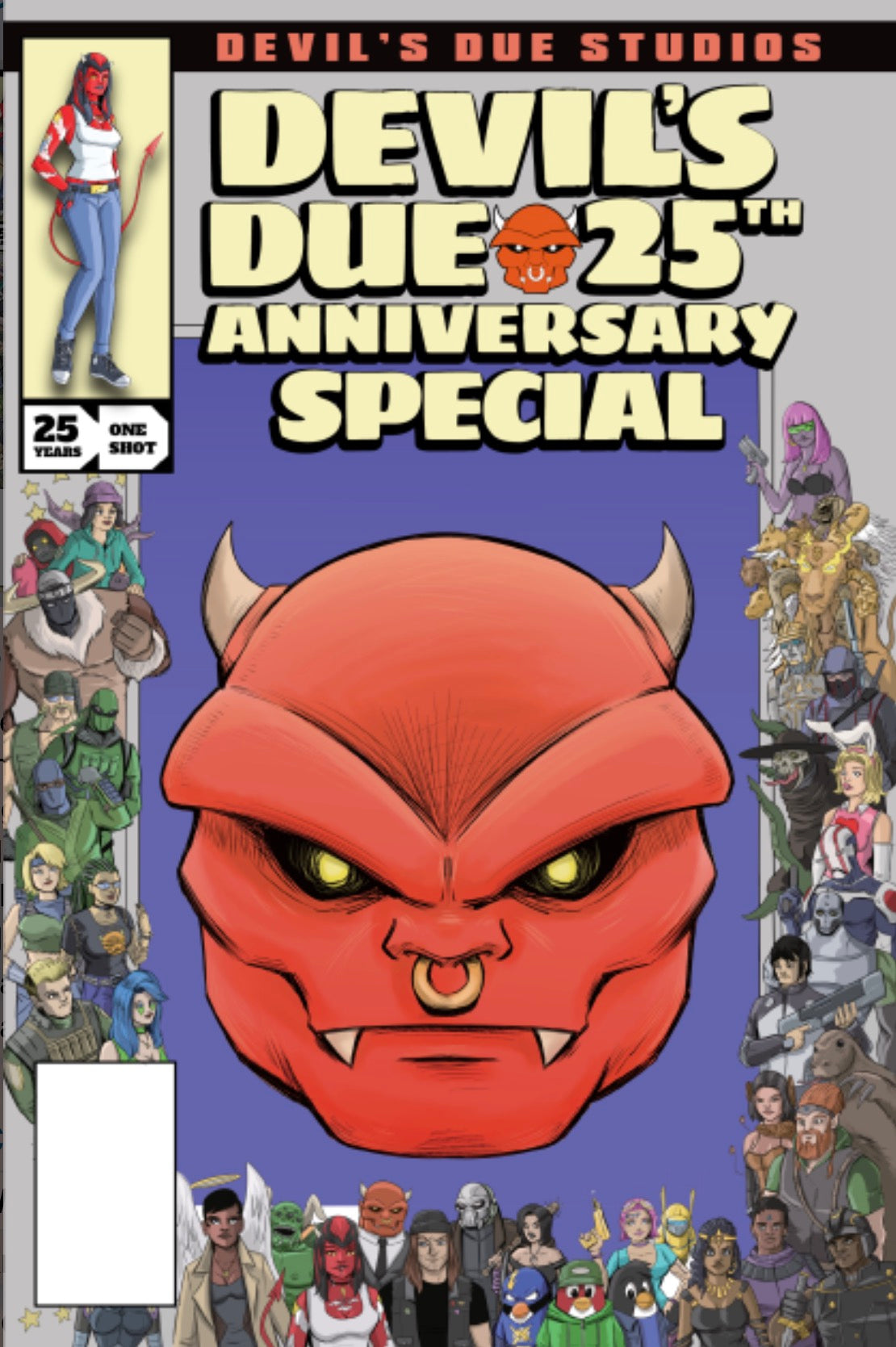 Devil's Due 25th Anniversary Special #1 CVR A Josh Blaylock Retro Homage