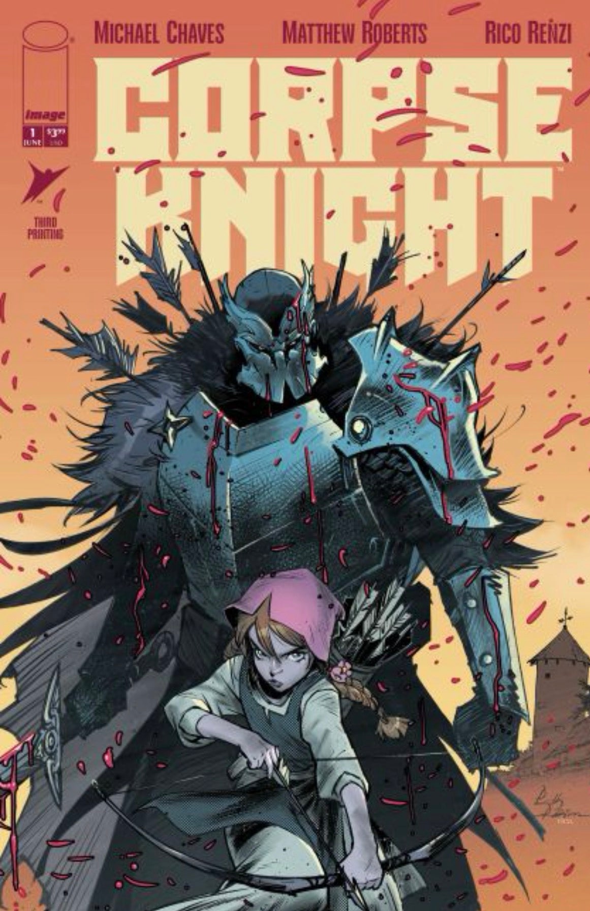 Corpse Knight #1 CVR S Chris Mooneyham 3rd Printing