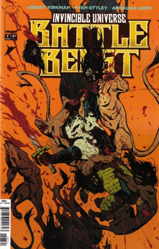 Invincible Universe: Battle Beast #7 CVR D Rossi Gifford 1:25