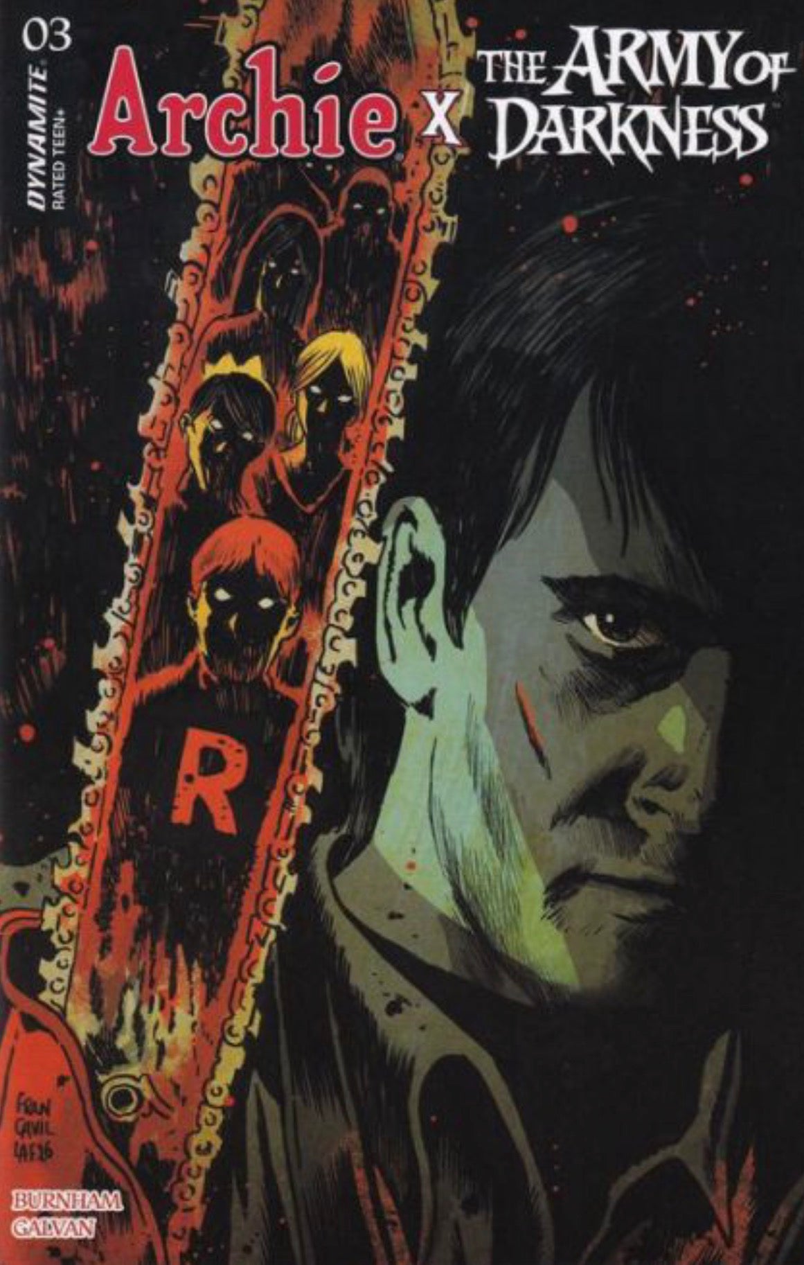 Archie x The Army of Darkness #3 CVR A Francesco Francavilla