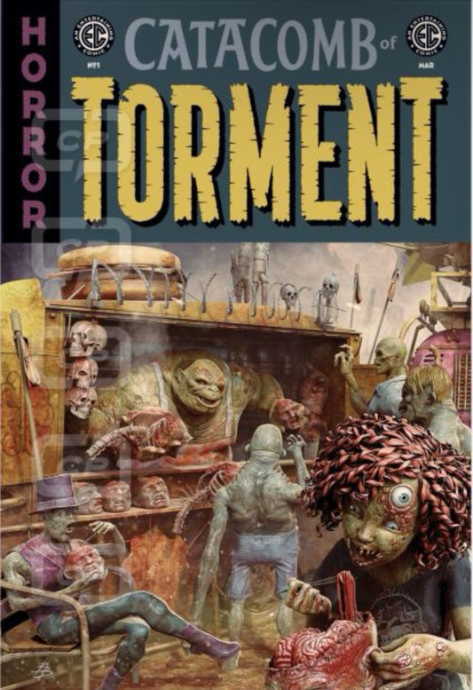 Catacomb of Torment #1 CVR K Björn Barends SDCC Exclusive (Ltd. 500)