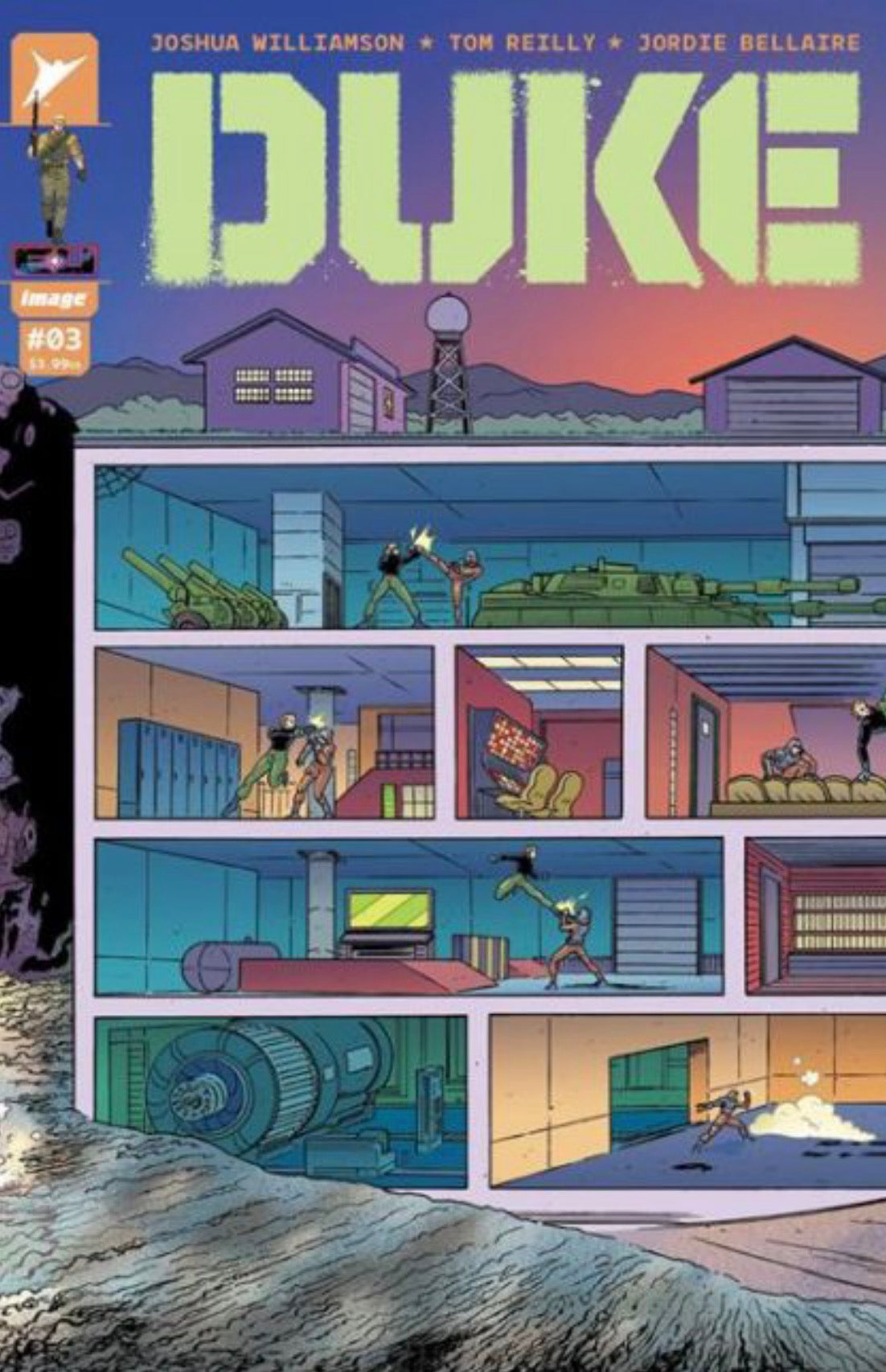 Duke (Skybound) #3 CVR C Tyler Boss 1:10