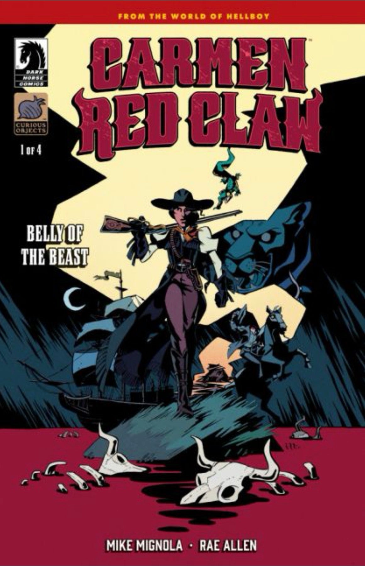 Carmen Red Claw: Belly of the Beast #1 CVR A Rae Allen