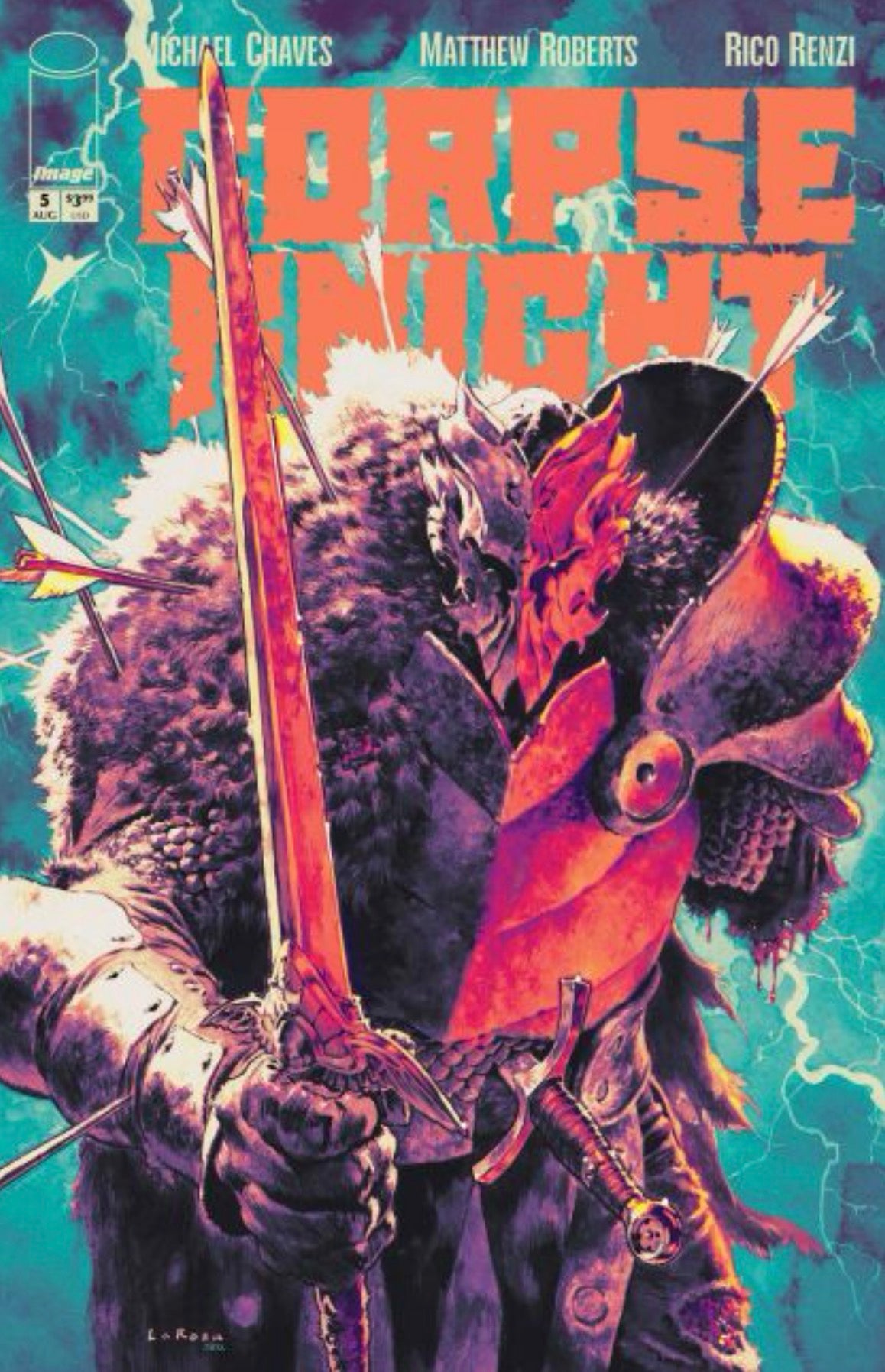 Corpse Knight #5 CVR B Lewis LaRosa & Rico Renzi