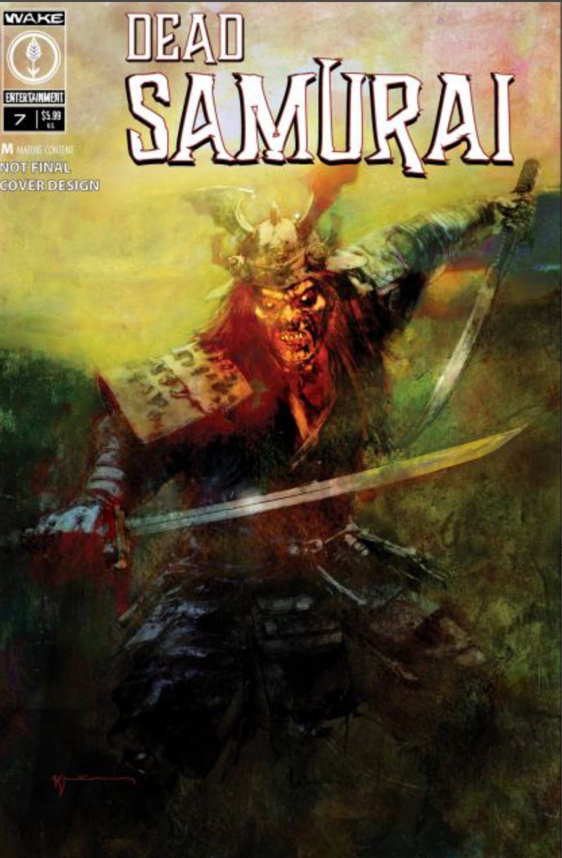 Dead Samurai #7 CVR A Bill Sienkiewicz