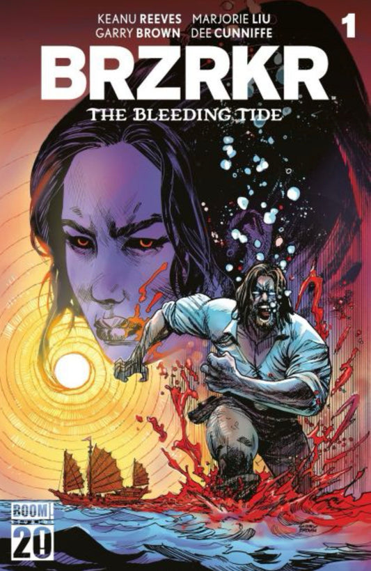 BRZRKR: The Bleeding Tide #1 CVR D Garry Brown Foil