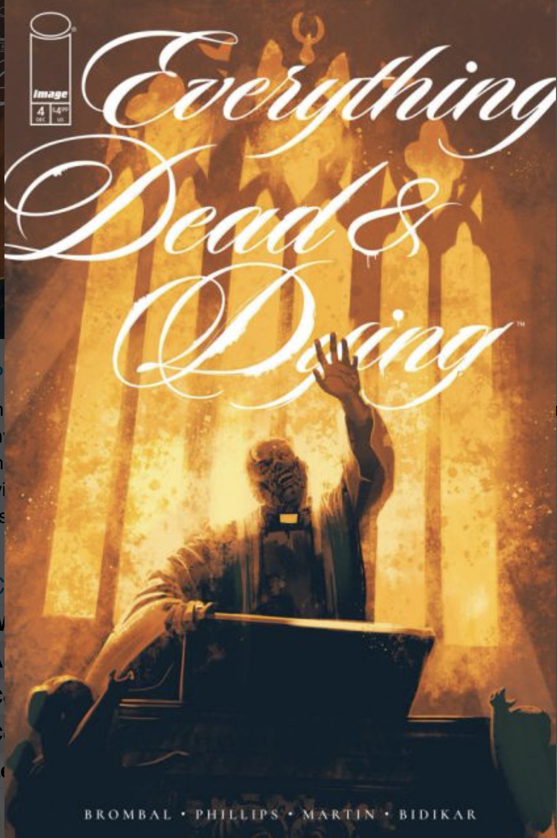 Everything Dead & Dying #4 CVR A Jacob Phillips