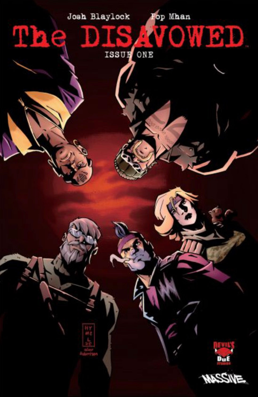 Disavowed #1 CVR C Travis Hymel Homage