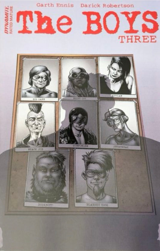 The Boys #3 CVR R Darick Robertson Bloody Blind Bag