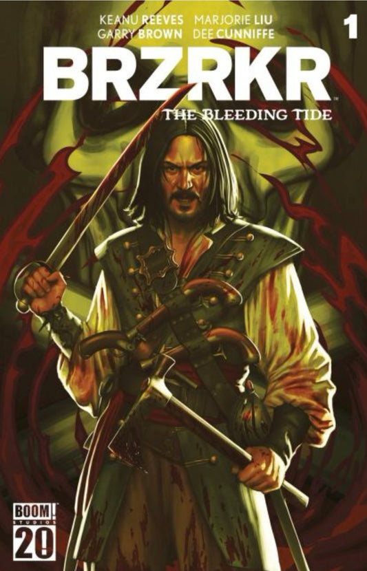 BRZRKR: The Bleeding Tide #1 CVR E Rebeca Puebla Foil