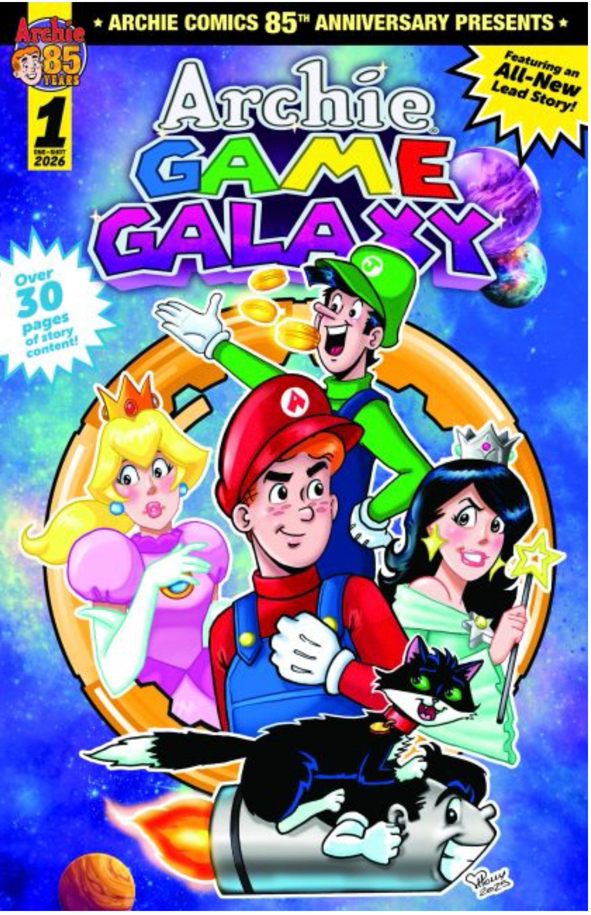 Archie Comics 85th Anniversary Presents: Archie Game Galaxy #1 CVR A Holly G