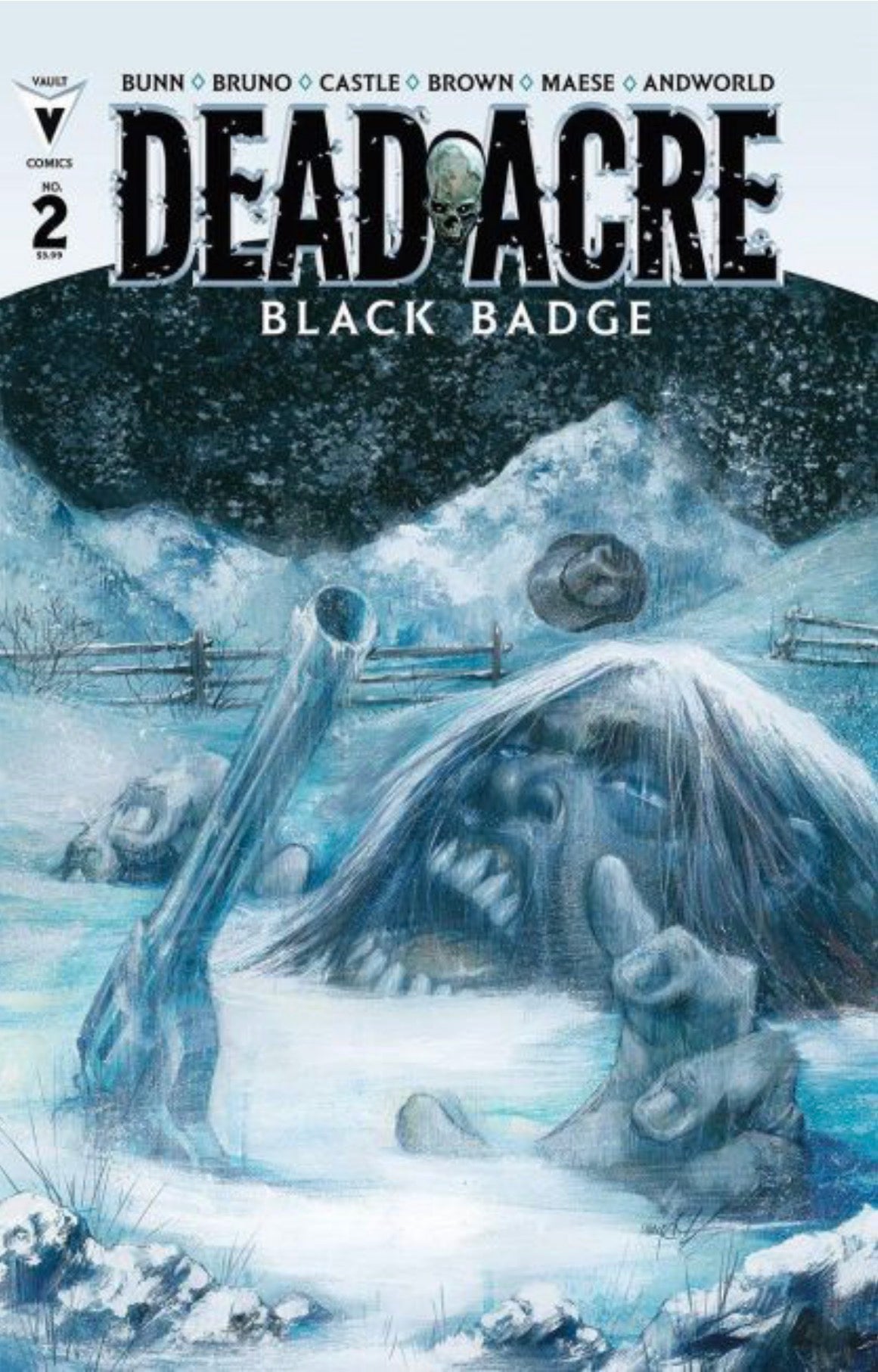 Dead Acre: Black Badge #2 CVR C Jonathan Wayshak 1:20