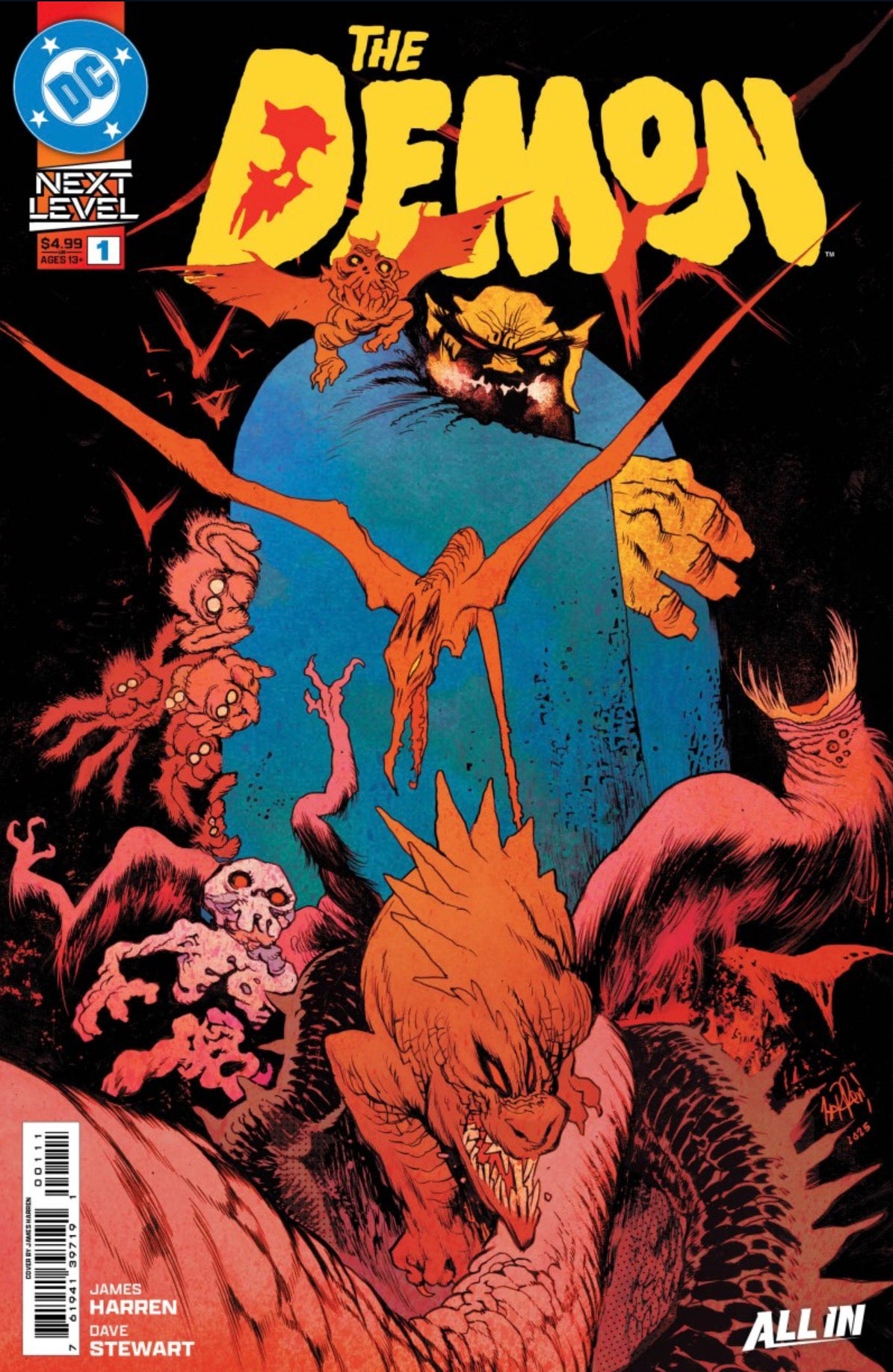 DEMON #1 JAMES HARREN