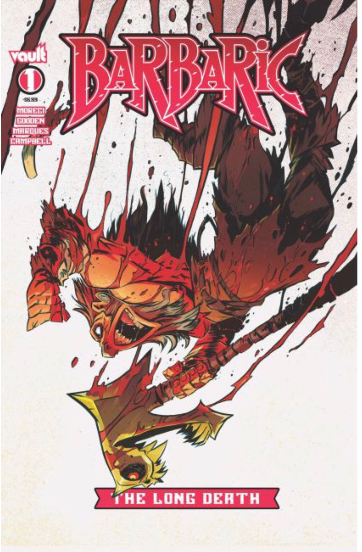 Barbaric: The Long Death #1 CVR G Brett Bean Exclusive