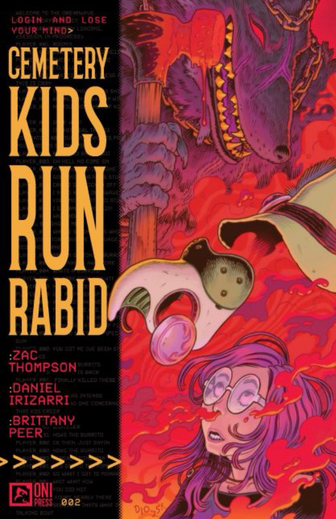 Cemetery Kids Run Rabid #2 CVR A Daniel Irizarri
