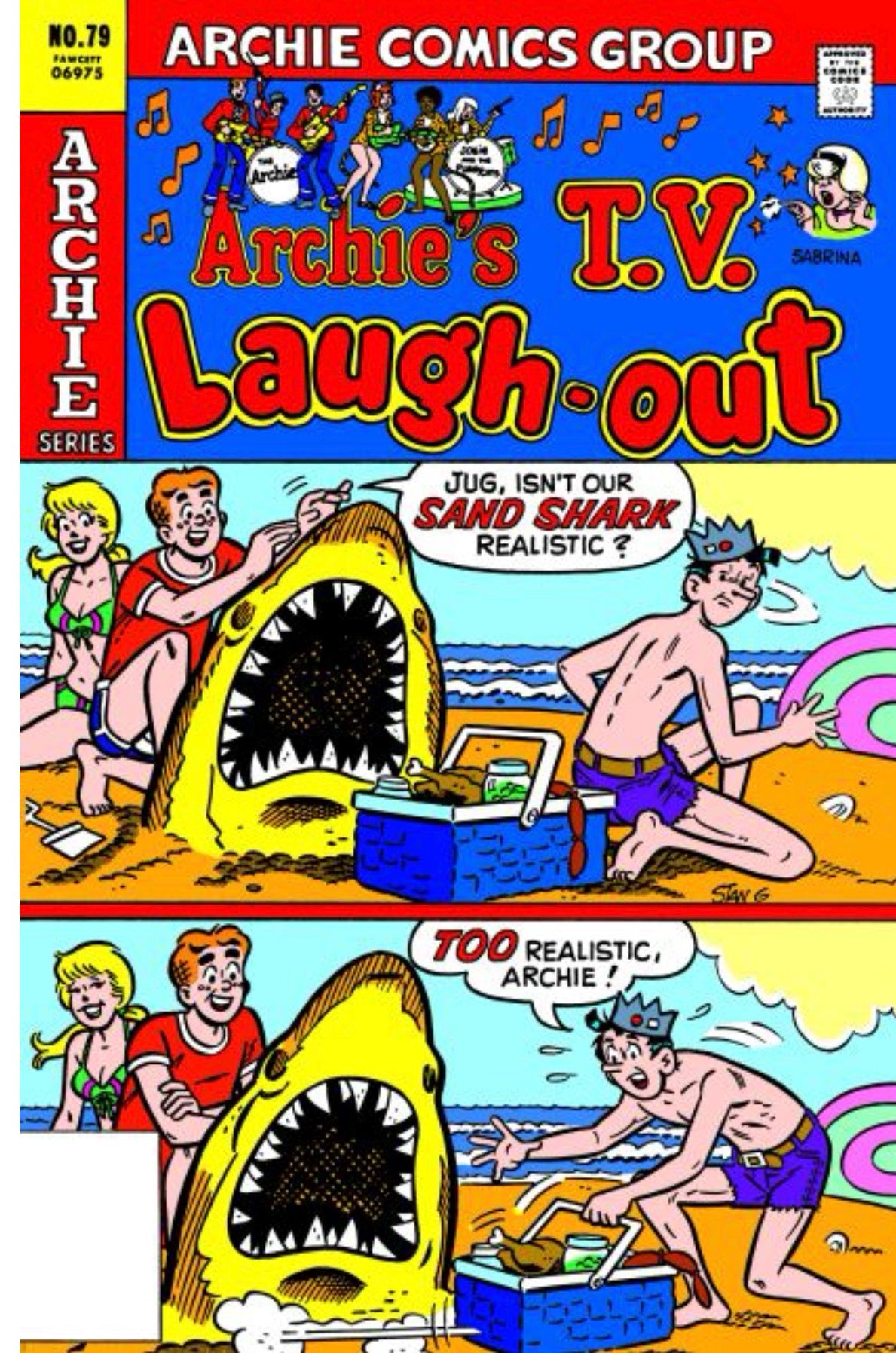 Archie's T.V. Laugh-Out #79 CVR B Stan Goldberg