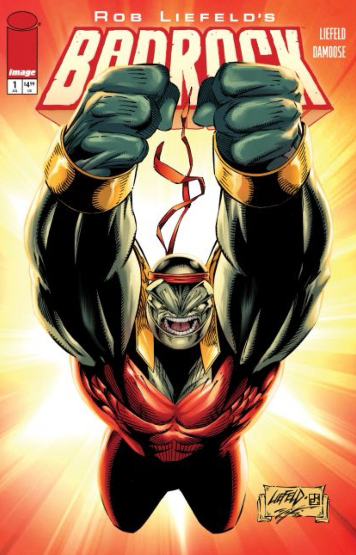 Badrock, Vol. 2 #1 CVR D Rob Liefeld Legacy