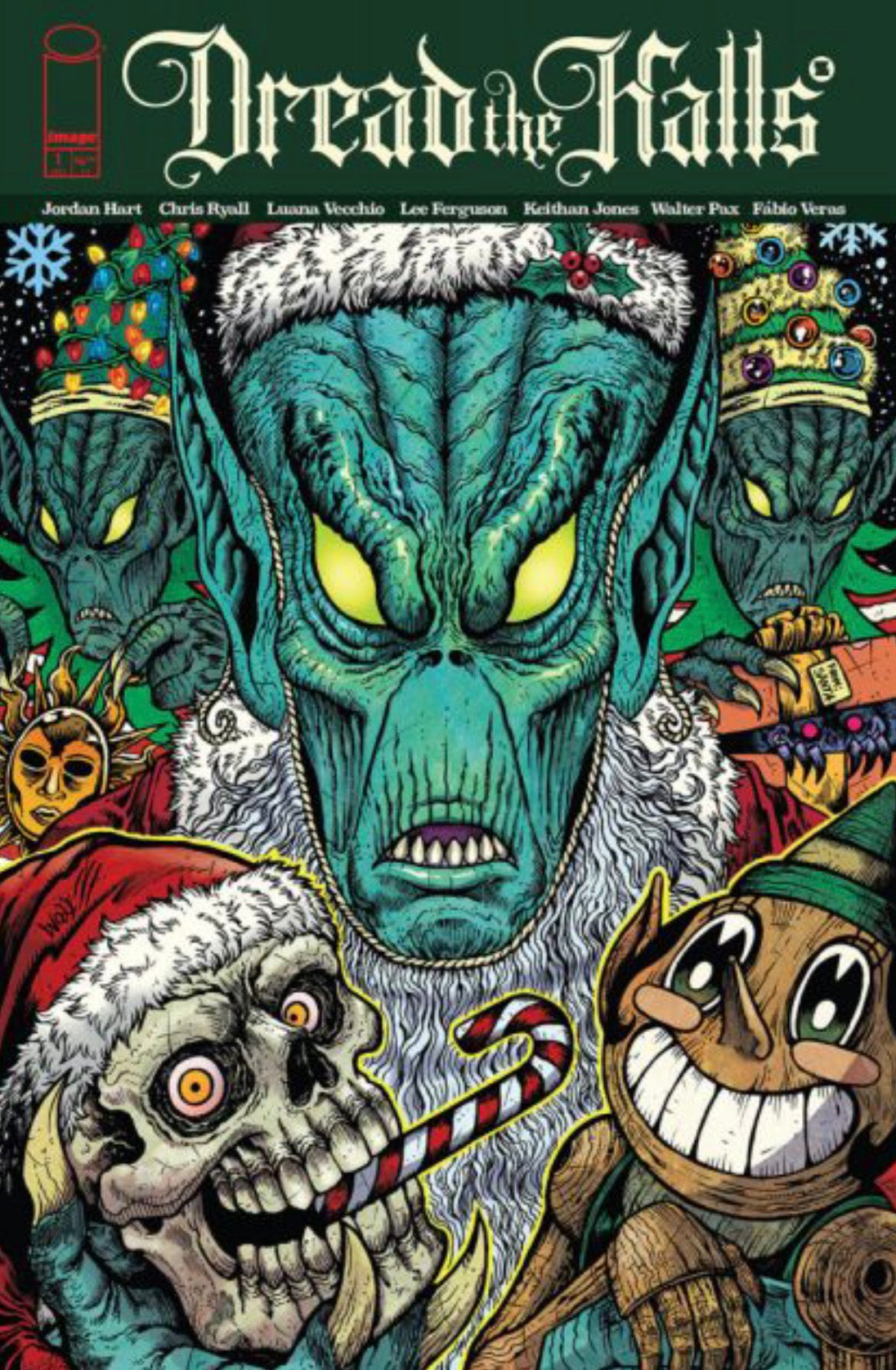 Dread the Halls 2025 #1 CVR A Maria Wolf