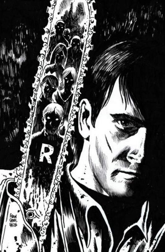 Archie x The Army of Darkness #3 CVR O Francesco Francavilla B&W Virgin 1:7