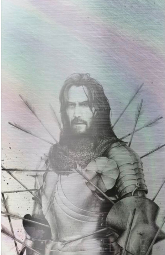 BRZRKR: Pen & Ink #1 CVR L Andrew K. Currey Exclusive Silver (LTD. 300)