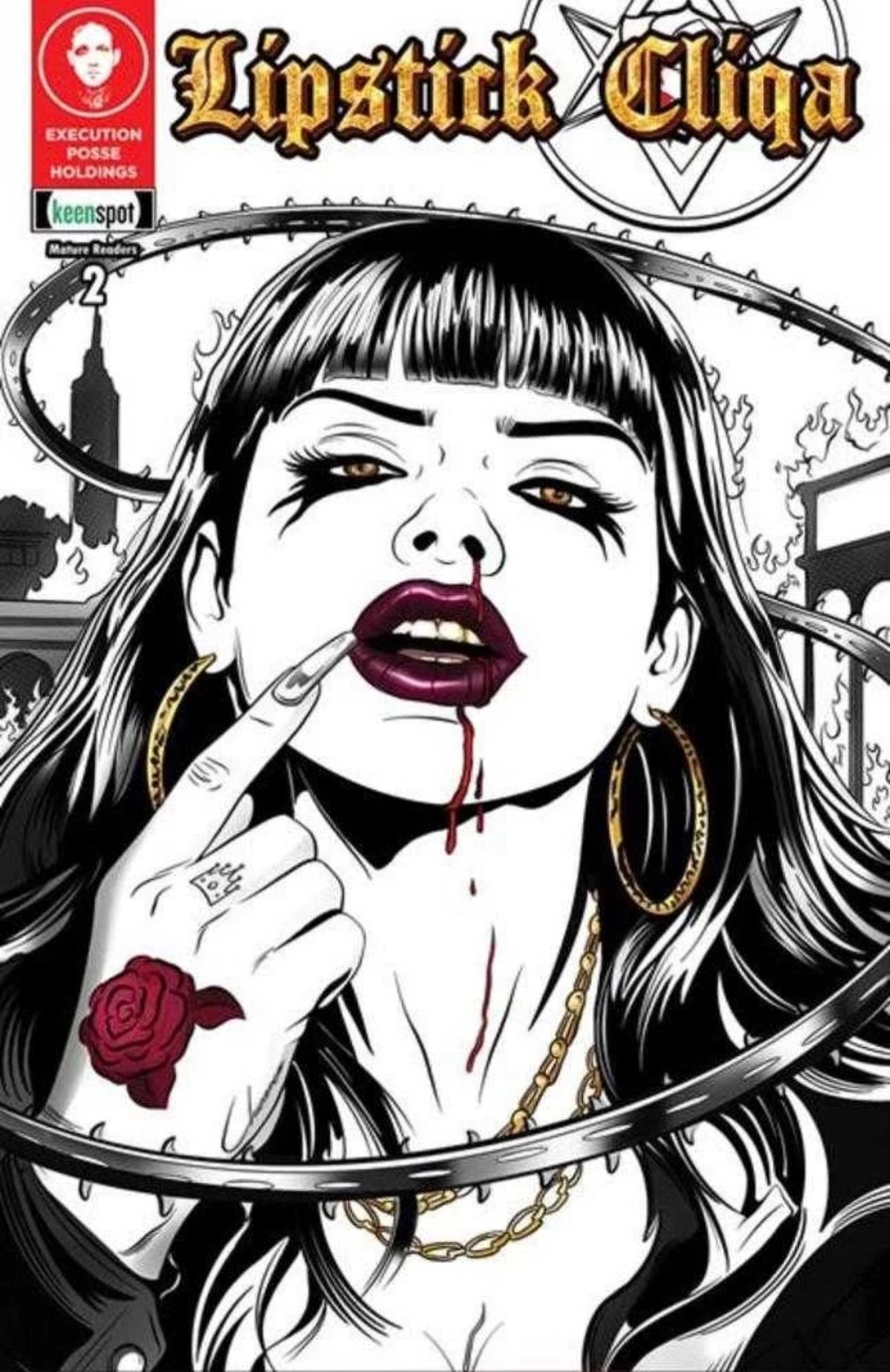 LIPSTICK CLIQA DELUXE EDITION #2 (OF 3) CVR C J SELIN NOSEBLEED
