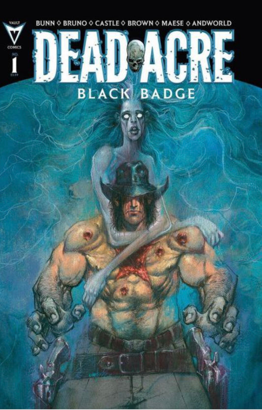 Dead Acre: Black Badge #1 CVR D Riley Brown Jonathan Wayshak 1:30